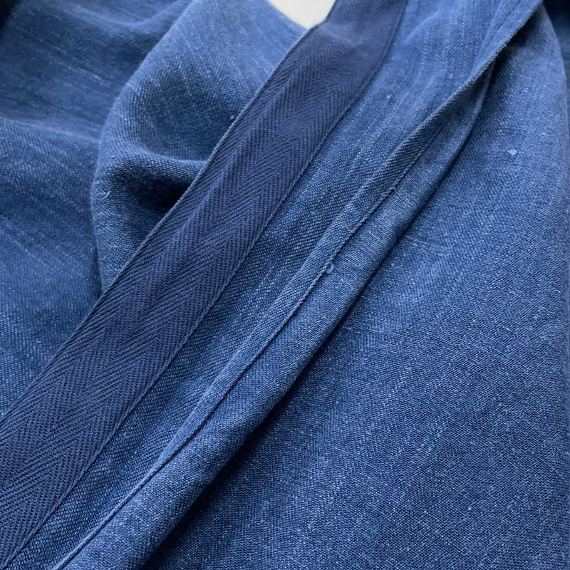 【中古品】【メンズ】 PAPAS パパス LINEN COVERALL リネン カバーオール アウター 147-261018-sa-10-teih サイズ：L カラー：ブルー 万代Net店