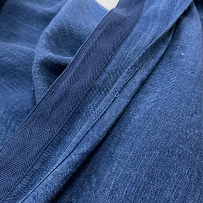 【中古品】【メンズ】 PAPAS パパス LINEN COVERALL リネン カバーオール アウター 147-261018-sa-10-teih サイズ：L カラー：ブルー 万代Net店