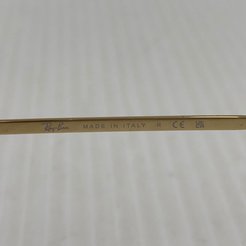 【中古品】【メンズ】 RAY-BAN レイバン JACK SUNGLASSES RB3565 ジャック サングラス アイウェア メガネ 203-261023-ko-14-teih サイズ：53□20-145 カラー：ポリッシュ アリスタゴールド 万代Net店