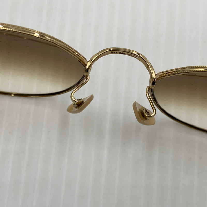【中古品】【メンズ】 RAY-BAN レイバン JACK SUNGLASSES RB3565 ジャック サングラス アイウェア メガネ 203-261023-ko-14-teih サイズ：53□20-145 カラー：ポリッシュ アリスタゴールド 万代Net店