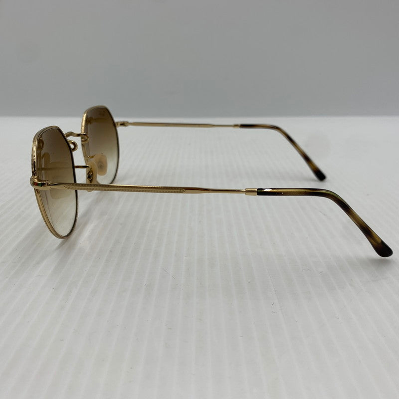 【中古品】【メンズ】 RAY-BAN レイバン JACK SUNGLASSES RB3565 ジャック サングラス アイウェア メガネ 203-261023-ko-14-teih サイズ：53□20-145 カラー：ポリッシュ アリスタゴールド 万代Net店