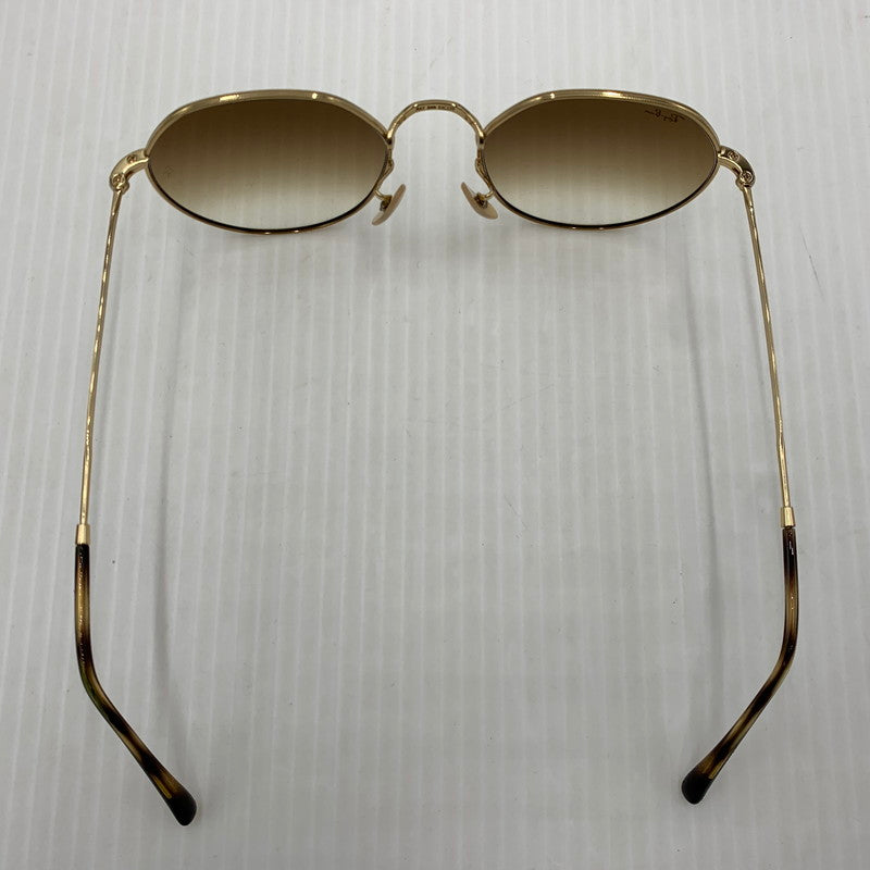 【中古品】【メンズ】 RAY-BAN レイバン JACK SUNGLASSES RB3565 ジャック サングラス アイウェア メガネ 203-261023-ko-14-teih サイズ：53□20-145 カラー：ポリッシュ アリスタゴールド 万代Net店