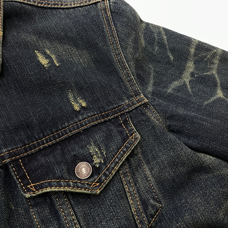 【中古品】【メンズ】 DENIM＆SUPPLY RALPH LAUREN デニム アンド サプライ ラルフ ローレン FLAG DENIM JACKET フラッグ デニム ジャケット アウター 147-261018-sa-01-teih サイズ：XL カラー：インディゴ 万代Net店
