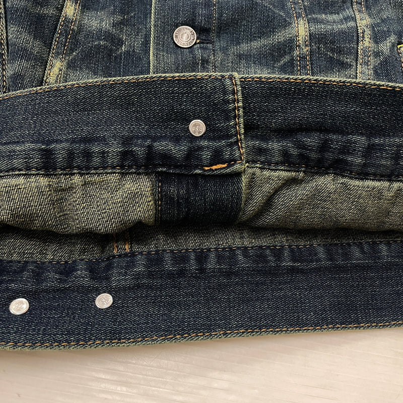 【中古品】【メンズ】 DENIM＆SUPPLY RALPH LAUREN デニム アンド サプライ ラルフ ローレン FLAG DENIM JACKET フラッグ デニム ジャケット アウター 147-261018-sa-01-teih サイズ：XL カラー：インディゴ 万代Net店