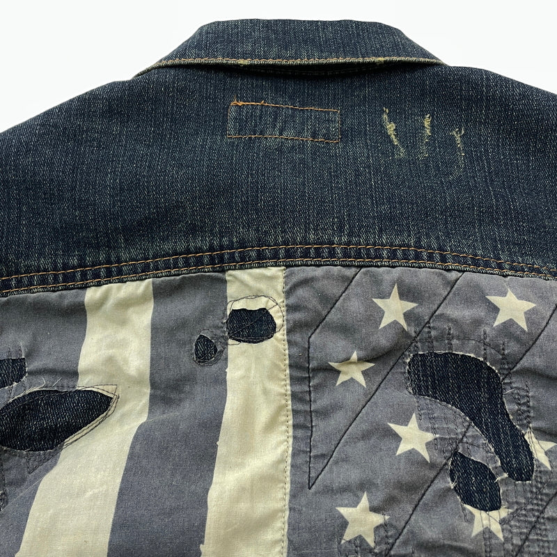 【中古品】【メンズ】 DENIM＆SUPPLY RALPH LAUREN デニム アンド サプライ ラルフ ローレン FLAG DENIM JACKET フラッグ デニム ジャケット アウター 147-261018-sa-01-teih サイズ：XL カラー：インディゴ 万代Net店