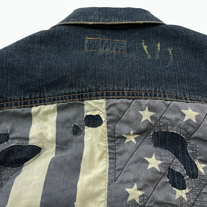 【中古品】【メンズ】 DENIM＆SUPPLY RALPH LAUREN デニム アンド サプライ ラルフ ローレン FLAG DENIM JACKET フラッグ デニム ジャケット アウター 147-261018-sa-01-teih サイズ：XL カラー：インディゴ 万代Net店