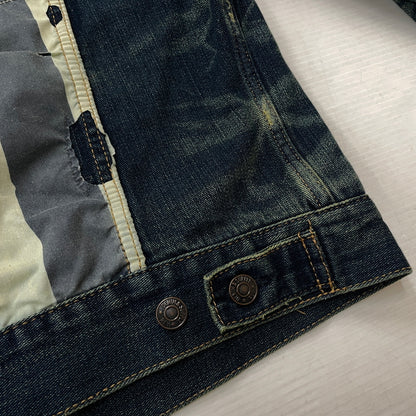 【中古品】【メンズ】 DENIM＆SUPPLY RALPH LAUREN デニム アンド サプライ ラルフ ローレン FLAG DENIM JACKET フラッグ デニム ジャケット アウター 147-261018-sa-01-teih サイズ：XL カラー：インディゴ 万代Net店