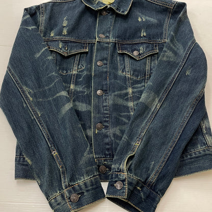 【中古品】【メンズ】 DENIM＆SUPPLY RALPH LAUREN デニム アンド サプライ ラルフ ローレン FLAG DENIM JACKET フラッグ デニム ジャケット アウター 147-261018-sa-01-teih サイズ：XL カラー：インディゴ 万代Net店