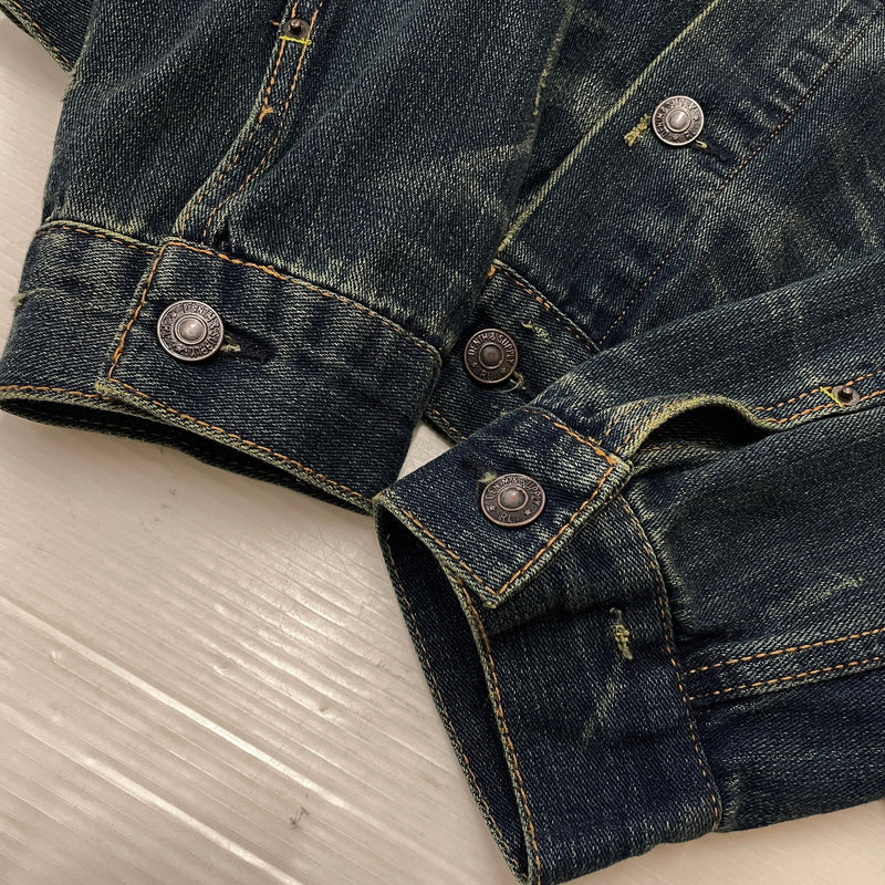 【中古品】【メンズ】 DENIM＆SUPPLY RALPH LAUREN デニム アンド サプライ ラルフ ローレン FLAG DENIM JACKET フラッグ デニム ジャケット アウター 147-261018-sa-01-teih サイズ：XL カラー：インディゴ 万代Net店