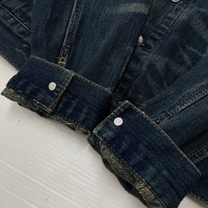 【中古品】【メンズ】 DENIM＆SUPPLY RALPH LAUREN デニム アンド サプライ ラルフ ローレン FLAG DENIM JACKET フラッグ デニム ジャケット アウター 147-261018-sa-01-teih サイズ：XL カラー：インディゴ 万代Net店