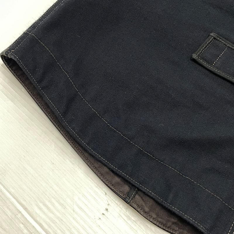 【中古品】【メンズ】 DALEE'S ダリーズ HORSE HIDE LEATHER VEST ホース ハイド レザー ベスト トップス 145-261018-sa-02-teih サイズ：16 1/2 カラー：ブラック 万代Net店