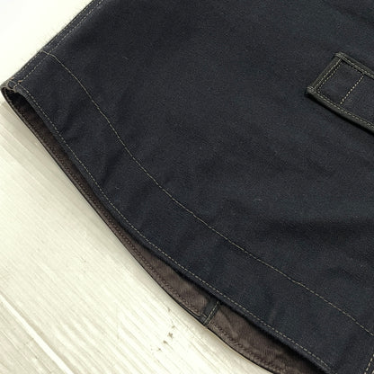 【中古品】【メンズ】 DALEE'S ダリーズ HORSE HIDE LEATHER VEST ホース ハイド レザー ベスト トップス 145-261018-sa-02-teih サイズ：16 1/2 カラー：ブラック 万代Net店