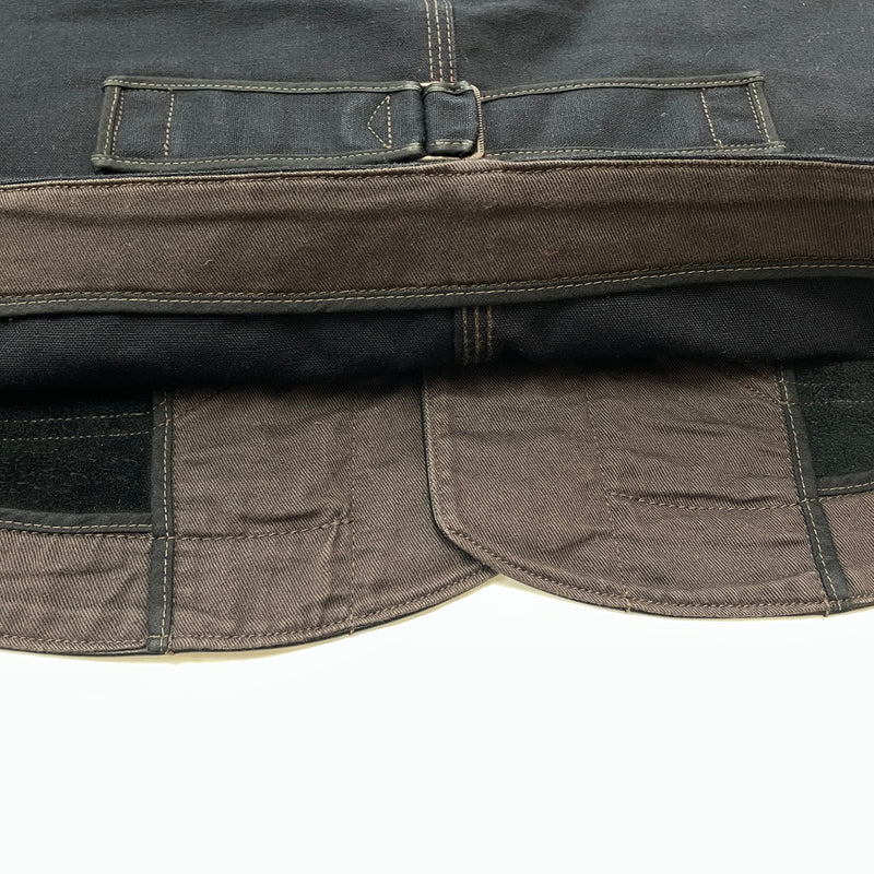 【中古品】【メンズ】 DALEE'S ダリーズ HORSE HIDE LEATHER VEST ホース ハイド レザー ベスト トップス 145-261018-sa-02-teih サイズ：16 1/2 カラー：ブラック 万代Net店