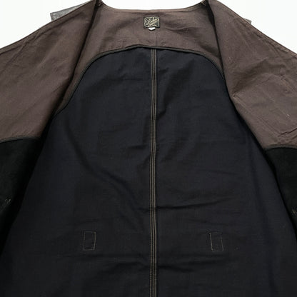 【中古品】【メンズ】 DALEE'S ダリーズ HORSE HIDE LEATHER VEST ホース ハイド レザー ベスト トップス 145-261018-sa-02-teih サイズ：16 1/2 カラー：ブラック 万代Net店