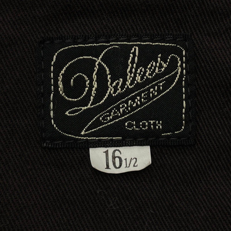 【中古品】【メンズ】 DALEE'S ダリーズ HORSE HIDE LEATHER VEST ホース ハイド レザー ベスト トップス 145-261018-sa-02-teih サイズ：16 1/2 カラー：ブラック 万代Net店