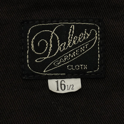 【中古品】【メンズ】 DALEE'S ダリーズ HORSE HIDE LEATHER VEST ホース ハイド レザー ベスト トップス 145-261018-sa-02-teih サイズ：16 1/2 カラー：ブラック 万代Net店