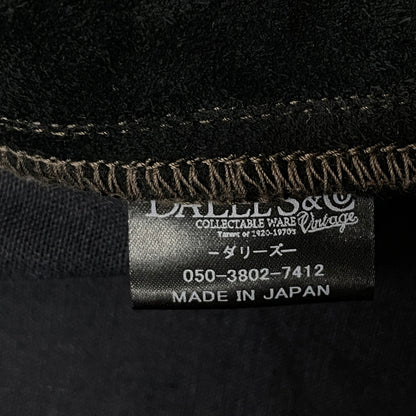 【中古品】【メンズ】 DALEE'S ダリーズ HORSE HIDE LEATHER VEST ホース ハイド レザー ベスト トップス 145-261018-sa-02-teih サイズ：16 1/2 カラー：ブラック 万代Net店