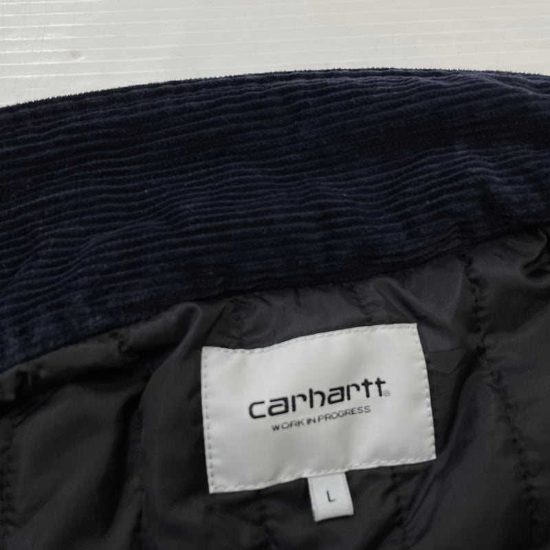 【中古品】【メンズ】 CARHARTT カーハート WHITSOME SHIRT JAC ウィットサム シャツ ジャケット アウター 145-261018-sa-03-teih サイズ：L カラー：ネイビー 万代Net店