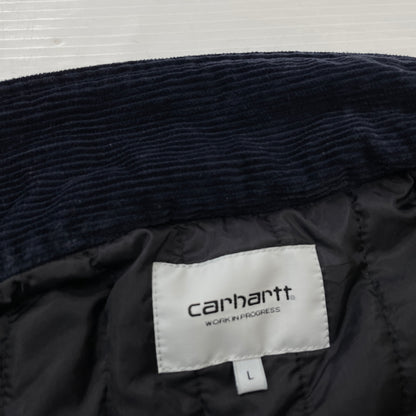 【中古品】【メンズ】 CARHARTT カーハート WHITSOME SHIRT JAC ウィットサム シャツ ジャケット アウター 145-261018-sa-03-teih サイズ：L カラー：ネイビー 万代Net店