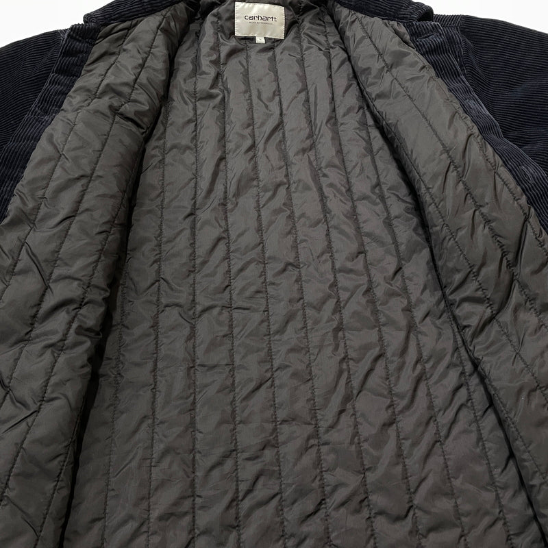 【中古品】【メンズ】 CARHARTT カーハート WHITSOME SHIRT JAC ウィットサム シャツ ジャケット アウター 145-261018-sa-03-teih サイズ：L カラー：ネイビー 万代Net店