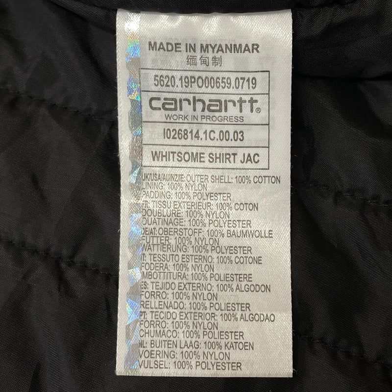 【中古品】【メンズ】 CARHARTT カーハート WHITSOME SHIRT JAC ウィットサム シャツ ジャケット アウター 145-261018-sa-03-teih サイズ：L カラー：ネイビー 万代Net店