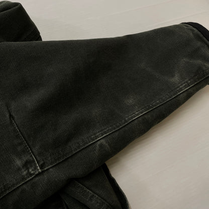 【現状渡し品】【メンズ】 CARHARTT カーハート SANDSTONE MULTI-POCKET BOA-LINED JACKET 145 J285 サンドストーン マルチポケット ボアラインド ジャケット アウター 145-261018-sa-04-teih サイズ：M カラー：グリーン系 万代Net店