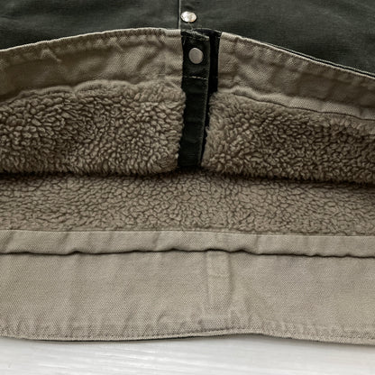 【現状渡し品】【メンズ】 CARHARTT カーハート SANDSTONE MULTI-POCKET BOA-LINED JACKET 145 J285 サンドストーン マルチポケット ボアラインド ジャケット アウター 145-261018-sa-04-teih サイズ：M カラー：グリーン系 万代Net店
