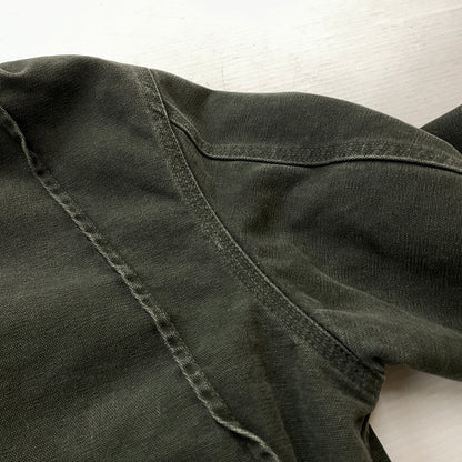 【現状渡し品】【メンズ】 CARHARTT カーハート SANDSTONE MULTI-POCKET BOA-LINED JACKET 145 J285 サンドストーン マルチポケット ボアラインド ジャケット アウター 145-261018-sa-04-teih サイズ：M カラー：グリーン系 万代Net店