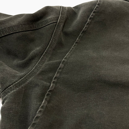 【現状渡し品】【メンズ】 CARHARTT カーハート SANDSTONE MULTI-POCKET BOA-LINED JACKET 145 J285 サンドストーン マルチポケット ボアラインド ジャケット アウター 145-261018-sa-04-teih サイズ：M カラー：グリーン系 万代Net店
