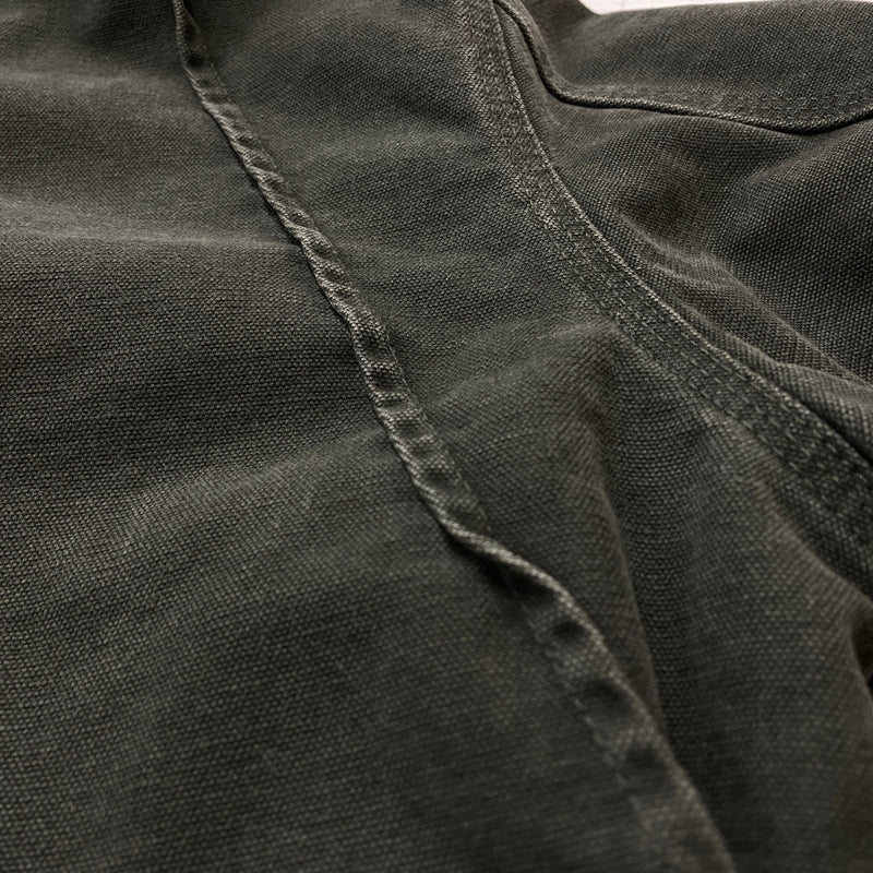 【現状渡し品】【メンズ】 CARHARTT カーハート SANDSTONE MULTI-POCKET BOA-LINED JACKET 145 J285 サンドストーン マルチポケット ボアラインド ジャケット アウター 145-261018-sa-04-teih サイズ：M カラー：グリーン系 万代Net店