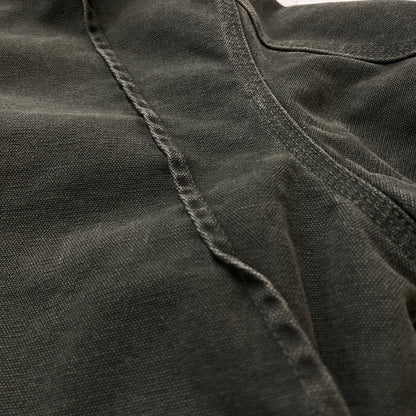 【現状渡し品】【メンズ】 CARHARTT カーハート SANDSTONE MULTI-POCKET BOA-LINED JACKET 145 J285 サンドストーン マルチポケット ボアラインド ジャケット アウター 145-261018-sa-04-teih サイズ：M カラー：グリーン系 万代Net店