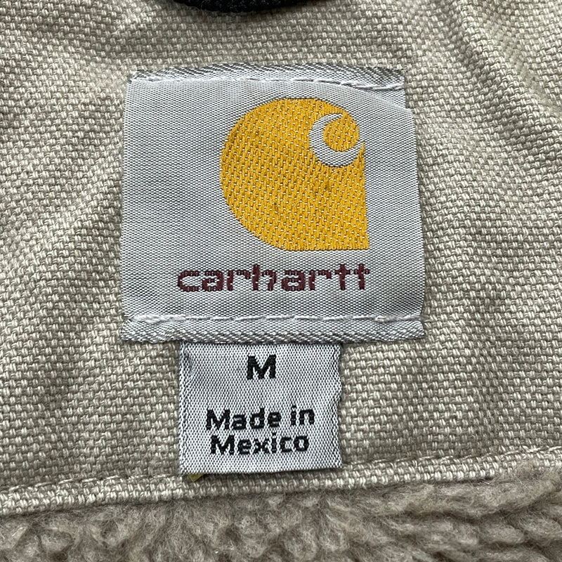 【現状渡し品】【メンズ】 CARHARTT カーハート SANDSTONE MULTI-POCKET BOA-LINED JACKET 145 J285 サンドストーン マルチポケット ボアラインド ジャケット アウター 145-261018-sa-04-teih サイズ：M カラー：グリーン系 万代Net店