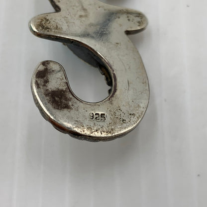 【中古品】【メンズ】 NAVAJO ナバホ族 STERLING SILVER TURQUOISE FEATHER スターリング シルバー ターコイズフェザー アクセサリー ペンダントトップ 191-261023-ko-15-teih サイズ：重さ19.5g カラー：シルバー 万代Net店