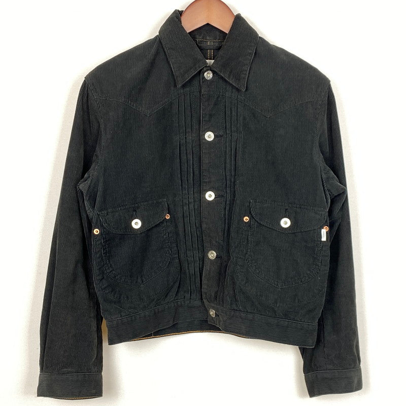 【中古品】【メンズ】 SUGARHILL シュガーヒル 21AW CORDUROY JACKET 2021年秋冬 コーデュロイ ジャケット アウター 140-261019-sa-08-teih サイズ：2 カラー：ブラック 万代Net店