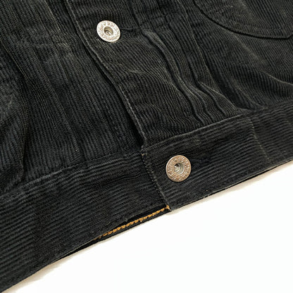 【中古品】【メンズ】 SUGARHILL シュガーヒル 21AW CORDUROY JACKET 2021年秋冬 コーデュロイ ジャケット アウター 140-261019-sa-08-teih サイズ：2 カラー：ブラック 万代Net店