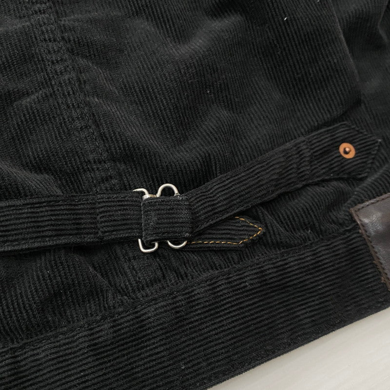 【中古品】【メンズ】 SUGARHILL シュガーヒル 21AW CORDUROY JACKET 2021年秋冬 コーデュロイ ジャケット アウター 140-261019-sa-08-teih サイズ：2 カラー：ブラック 万代Net店