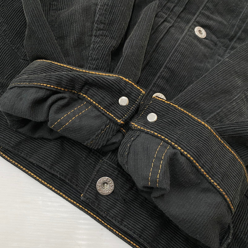 【中古品】【メンズ】 SUGARHILL シュガーヒル 21AW CORDUROY JACKET 2021年秋冬 コーデュロイ ジャケット アウター 140-261019-sa-08-teih サイズ：2 カラー：ブラック 万代Net店