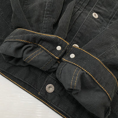 【中古品】【メンズ】 SUGARHILL シュガーヒル 21AW CORDUROY JACKET 2021年秋冬 コーデュロイ ジャケット アウター 140-261019-sa-08-teih サイズ：2 カラー：ブラック 万代Net店