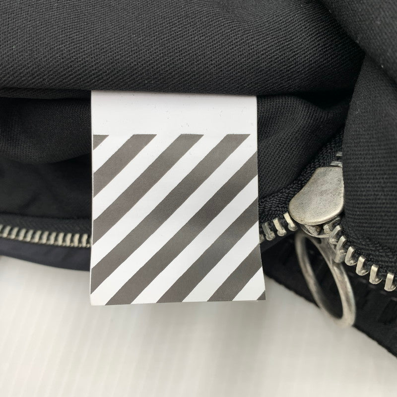 【中古品】【メンズ】 Off-White オフホワイト BACKPACK OMNB003S19D10016 バックパック カバン リュックサック アローズロゴプリント 188-261023-ko-07-teih サイズ：OS カラー：ブラック 万代Net店