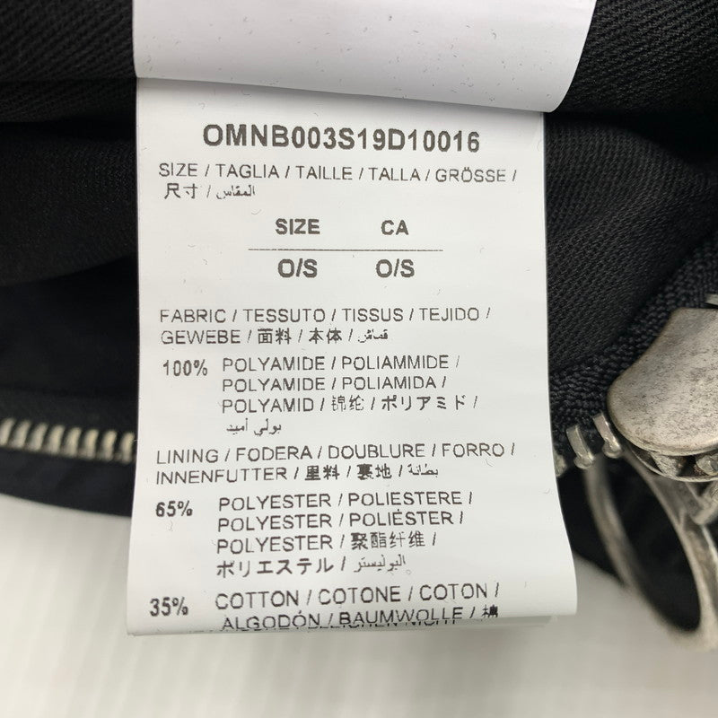 【中古品】【メンズ】 Off-White オフホワイト BACKPACK OMNB003S19D10016 バックパック カバン リュックサック アローズロゴプリント 188-261023-ko-07-teih サイズ：OS カラー：ブラック 万代Net店
