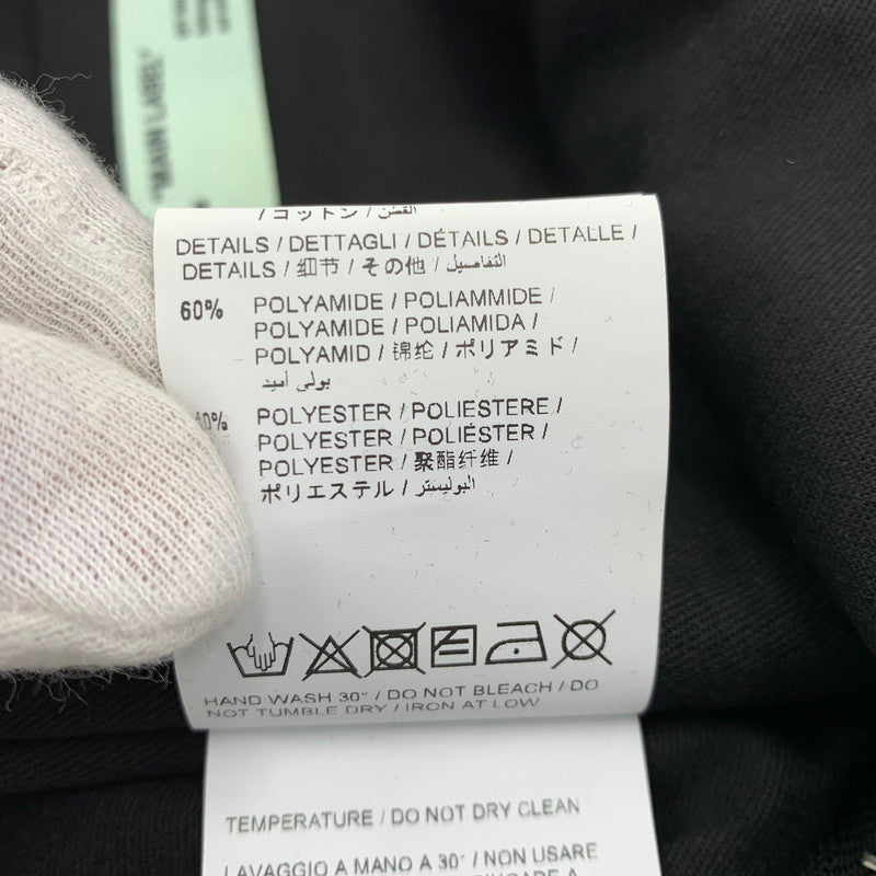 【中古品】【メンズ】 Off-White オフホワイト BACKPACK OMNB003S19D10016 バックパック カバン リュックサック アローズロゴプリント 188-261023-ko-07-teih サイズ：OS カラー：ブラック 万代Net店