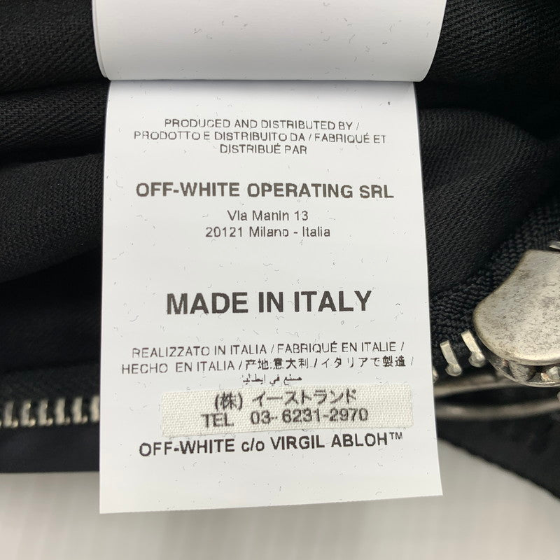 【中古品】【メンズ】 Off-White オフホワイト BACKPACK OMNB003S19D10016 バックパック カバン リュックサック アローズロゴプリント 188-261023-ko-07-teih サイズ：OS カラー：ブラック 万代Net店