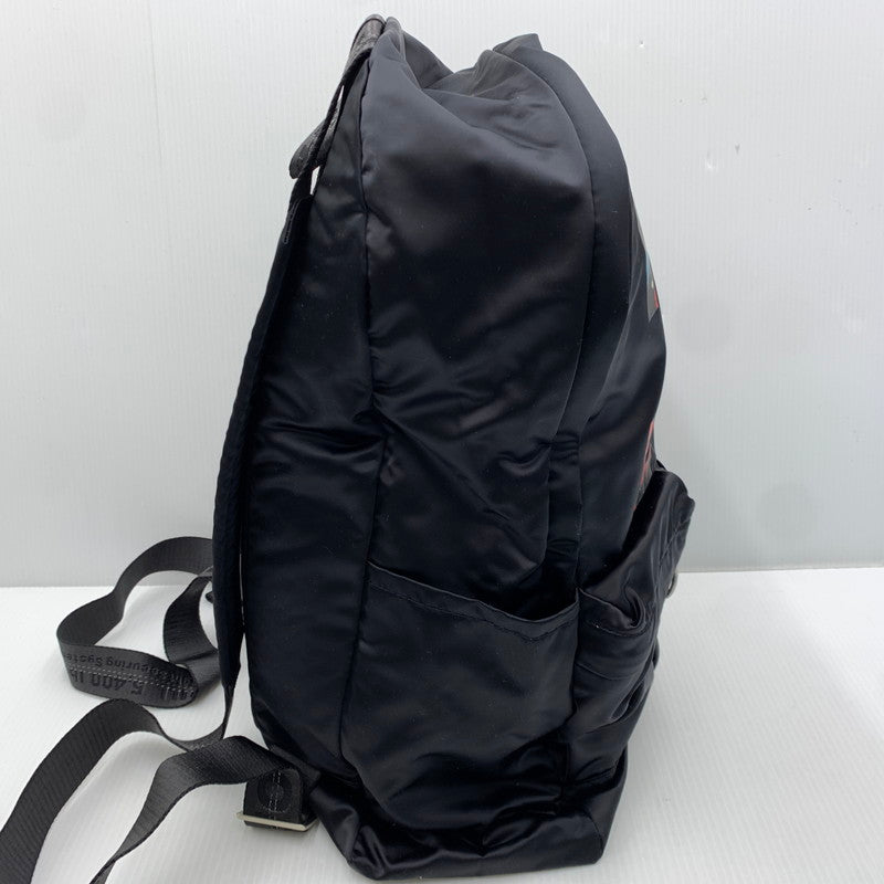 【中古品】【メンズ】 Off-White オフホワイト BACKPACK OMNB003S19D10016 バックパック カバン リュックサック アローズロゴプリント 188-261023-ko-07-teih サイズ：OS カラー：ブラック 万代Net店