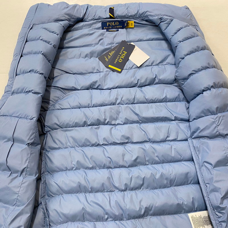 【中古品】【メンズ】 RALPHLAUREN ラルフローレン DOWN VEST ダウン ベスト アウター 147-261019-sa-10-teih サイズ：S カラー：ブルー 万代Net店