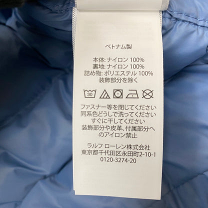 【中古品】【メンズ】 RALPHLAUREN ラルフローレン DOWN VEST ダウン ベスト アウター 147-261019-sa-10-teih サイズ：S カラー：ブルー 万代Net店