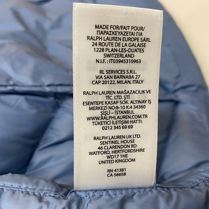 【中古品】【メンズ】 RALPHLAUREN ラルフローレン DOWN VEST ダウン ベスト アウター 147-261019-sa-10-teih サイズ：S カラー：ブルー 万代Net店