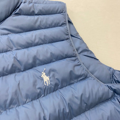 【中古品】【メンズ】 RALPHLAUREN ラルフローレン DOWN VEST ダウン ベスト アウター 147-261019-sa-10-teih サイズ：S カラー：ブルー 万代Net店
