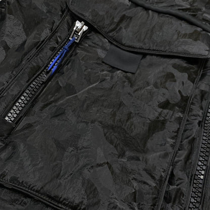 【中古品】【メンズ】 EMPORIO ARMANI エンポリオ・アルマーニ NYLON JACKET 3K1BR7 ナイロン ジャケット アウター 141-261019-sa-09-teih サイズ：50 カラー：柄 万代Net店
