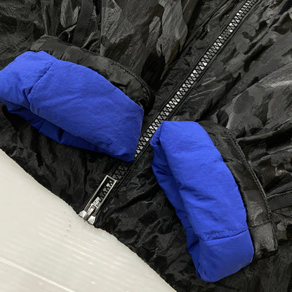 【中古品】【メンズ】 EMPORIO ARMANI エンポリオ・アルマーニ NYLON JACKET 3K1BR7 ナイロン ジャケット アウター 141-261019-sa-09-teih サイズ：50 カラー：柄 万代Net店
