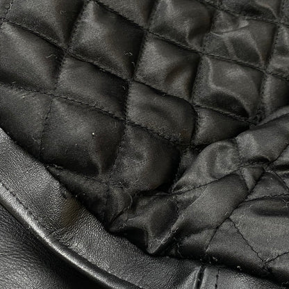 【中古品】【メンズ】 FAST LANE ファスト レイン COW LEATHER DOUBLERIDERS 牛革 ダブルライダース アウター 147-261019-sa-01-teih サイズ：36 カラー：BLACK 万代Net店